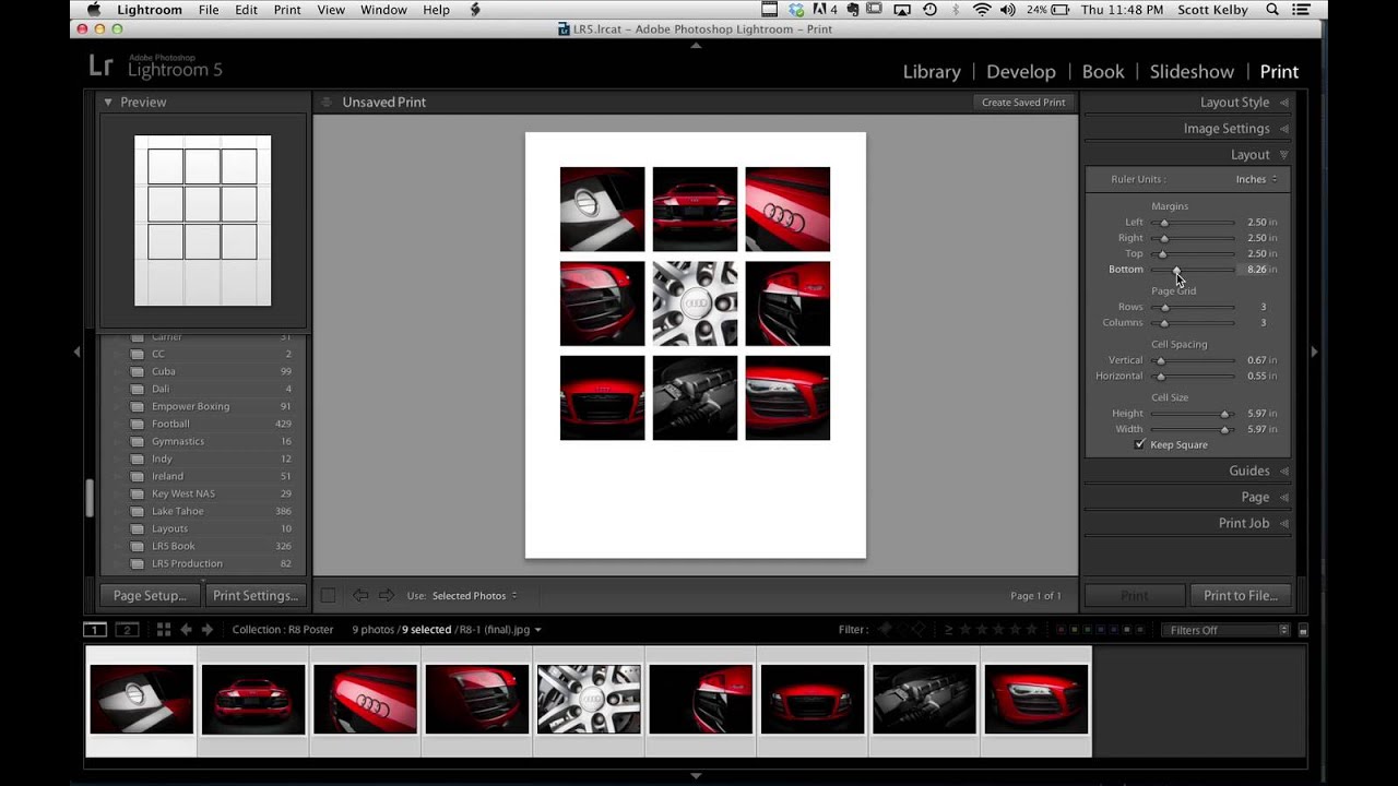 How to Build a Car Poster Entirely in Lightroom (Then Finish It in Photoshop)