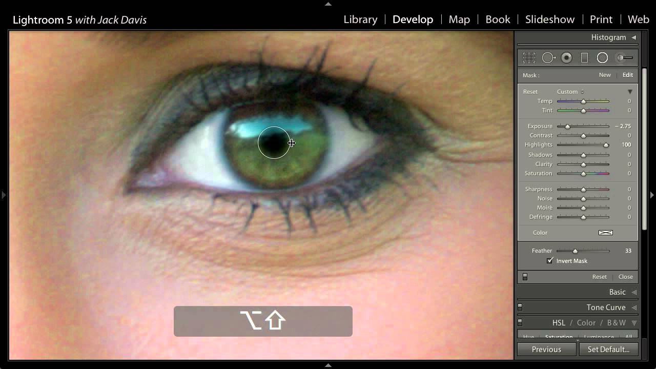 How to Change Eye Color and Darken Pupils in Lightroom 5 (The Right Way)