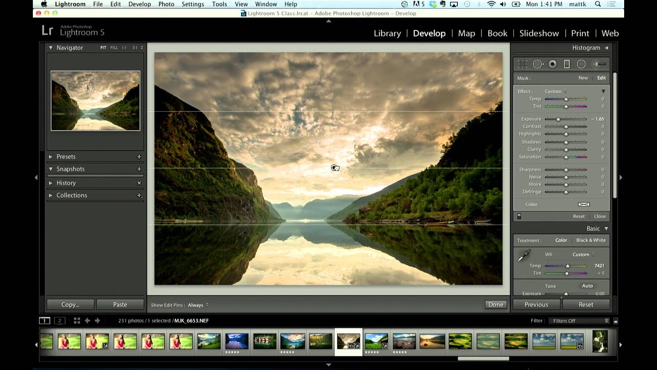 How to Darken a Sky Without Wrecking Your Treeline in Lightroom