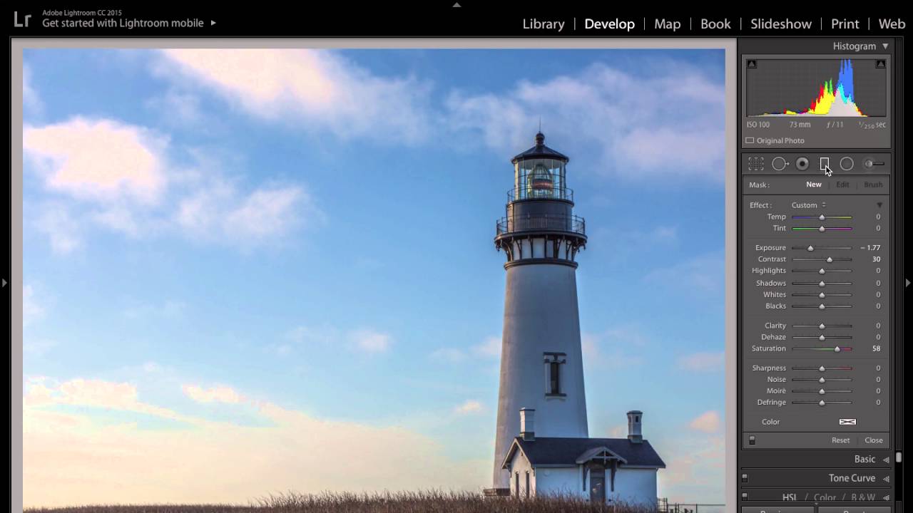 Lightroom's Graduated Filter Has a Secret Mode That Beats the Physical ND Grad