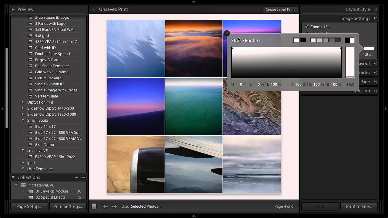 No Nine-Up Template? No Problem — How to Build One in Lightroom's Print Module