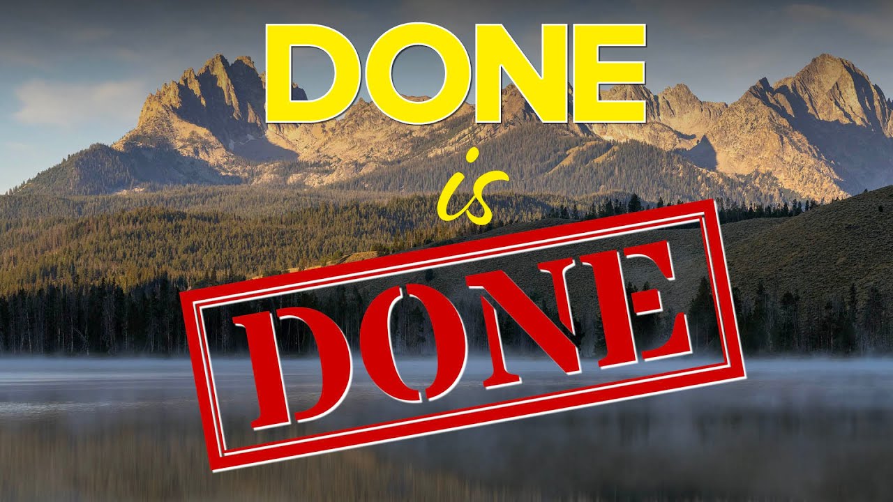RIP to the Done Button: What Lightroom Actually Wants You to Do Instead