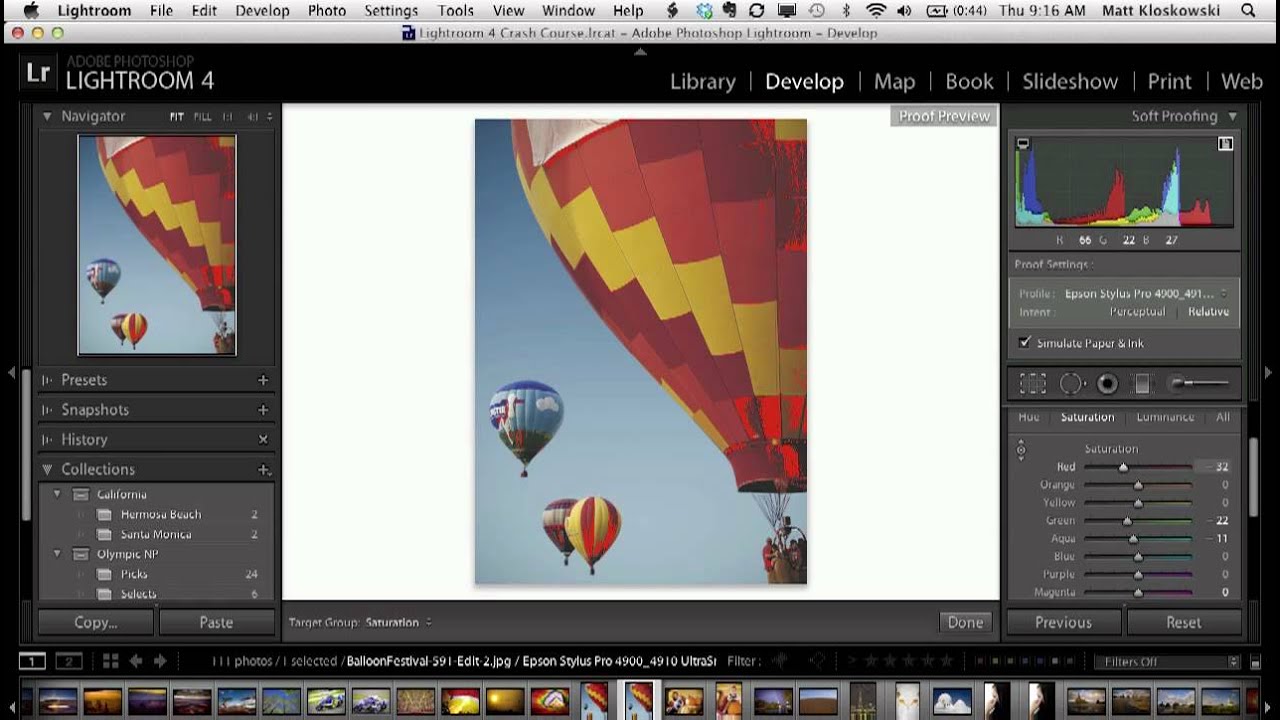 Soft Proofing in Lightroom 4: Stop Guessing What Your Prints Will Actually Look Like