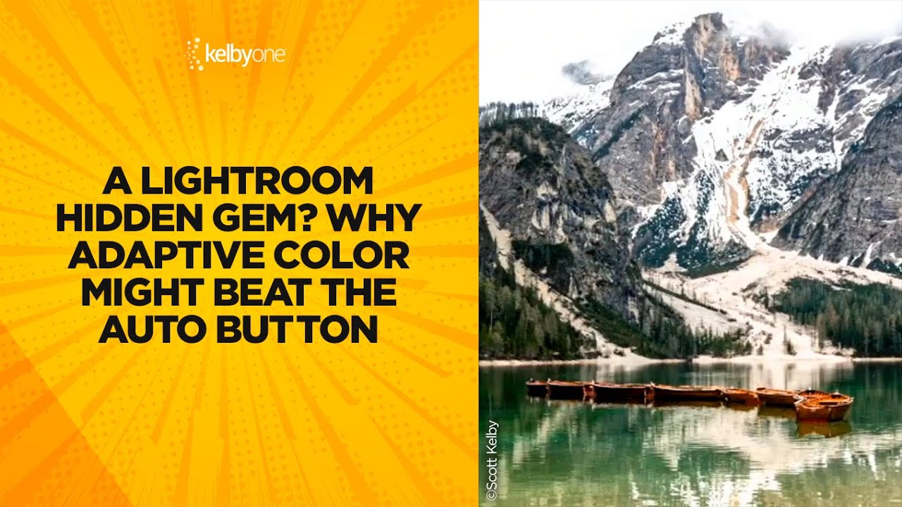Stop Clicking Auto: Why Adaptive Color Is the Smarter Starting Point in Lightroom