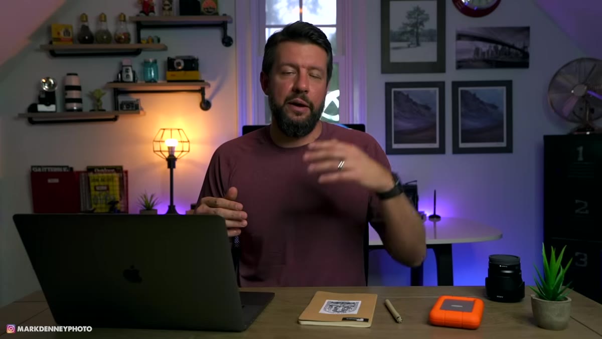 White Balance and HSL panel open showing color adjustments