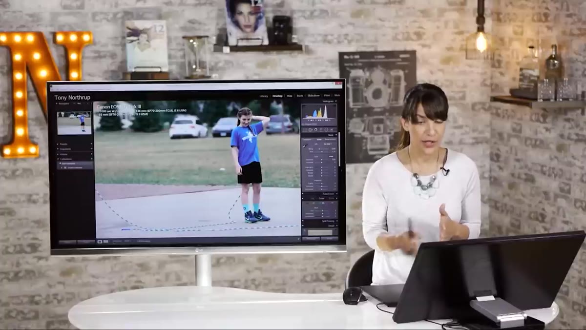 Transferring the photo from Lightroom to Photoshop