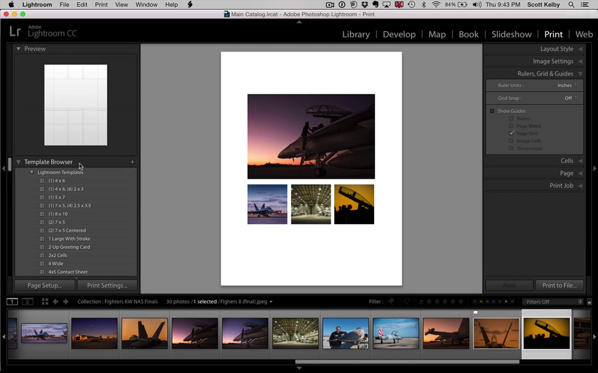 Template Browser with plus button highlighted for saving new template