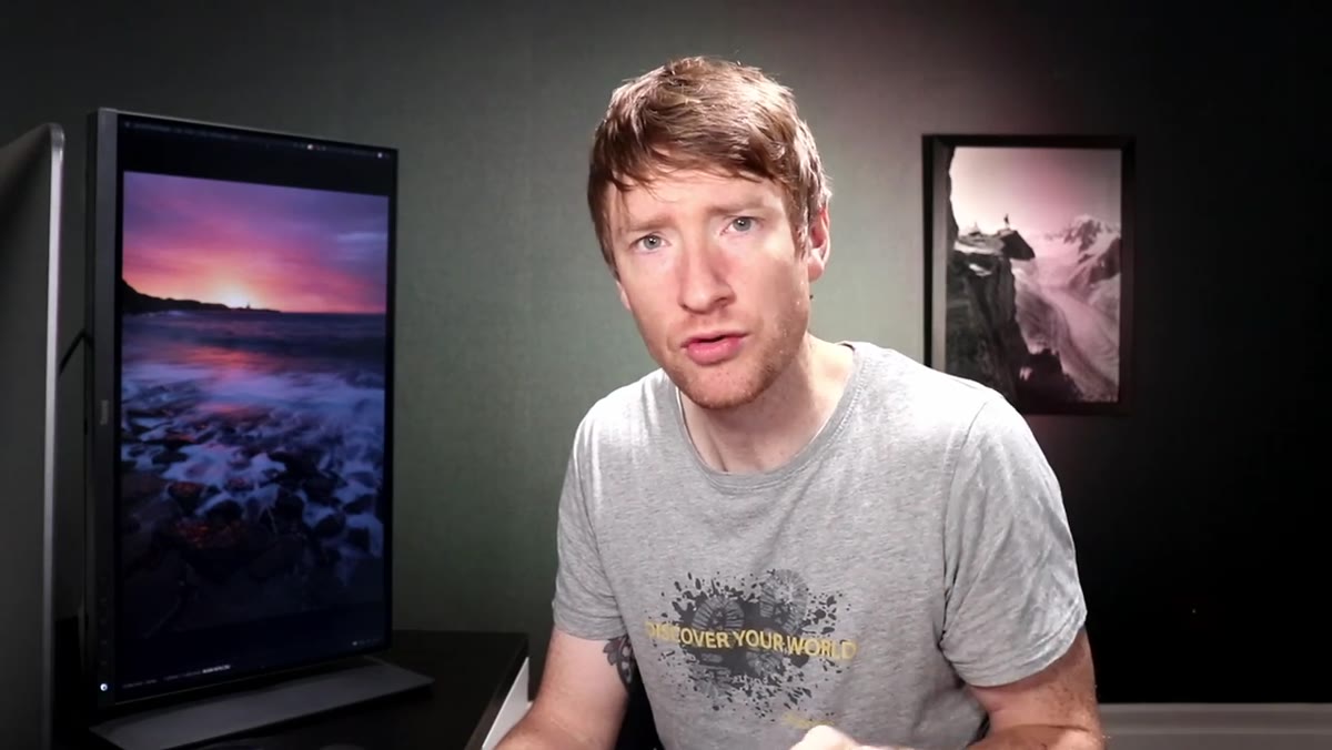 Close-up of tablet side buttons being explained