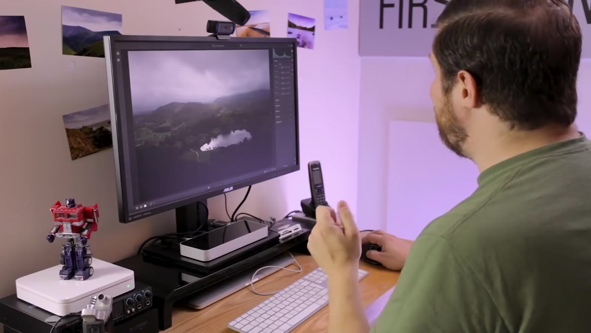 Auto mode applied to an image inside Lightroom CC