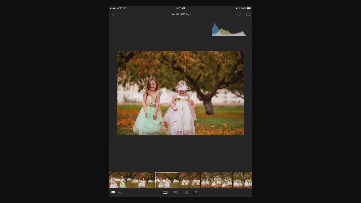 Three editing icons visible below the main image