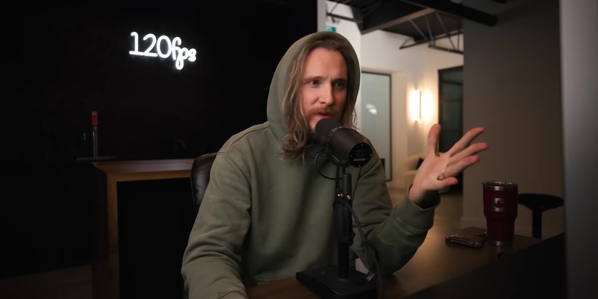 Peter reviewing unedited Leica Q2 photo in Lightroom