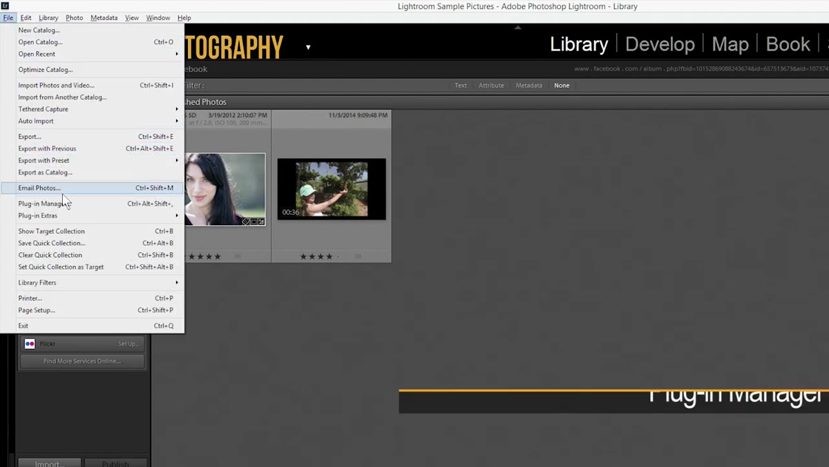 Lightroom Plugin Manager dialog with Add button