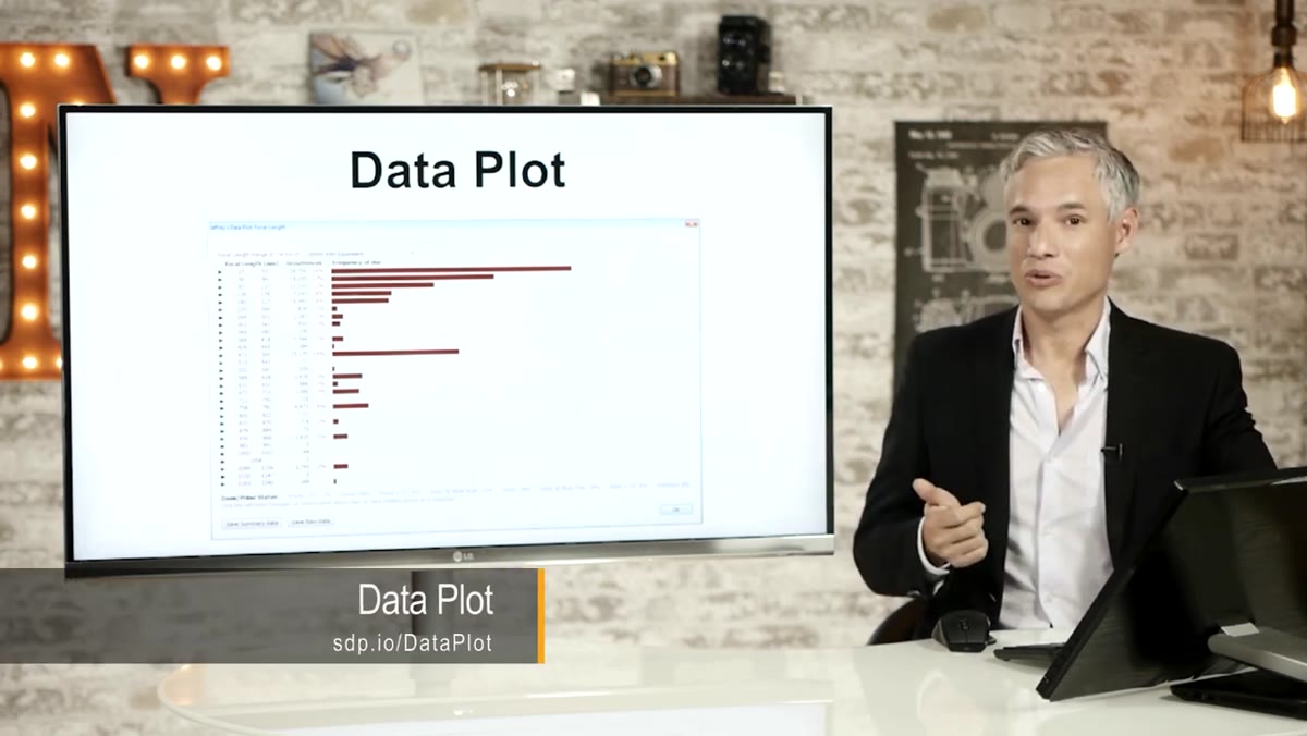 Data plot visualization of library metadata stats
