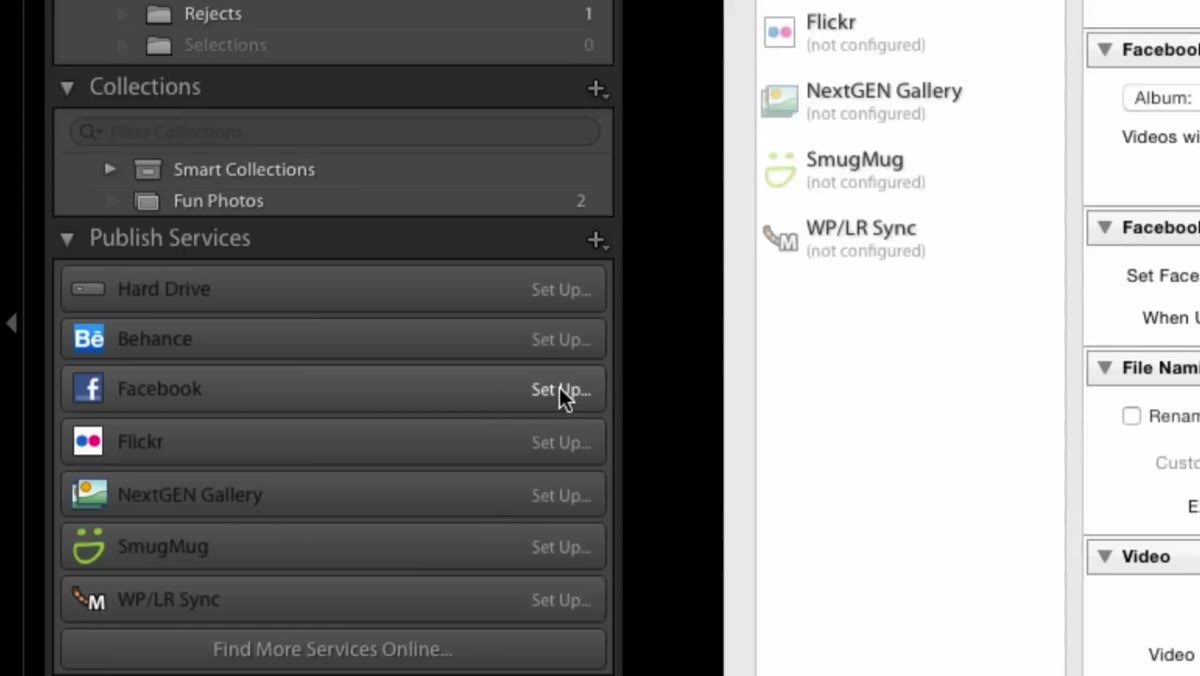 Setup button clicked, authorization dialogue box open