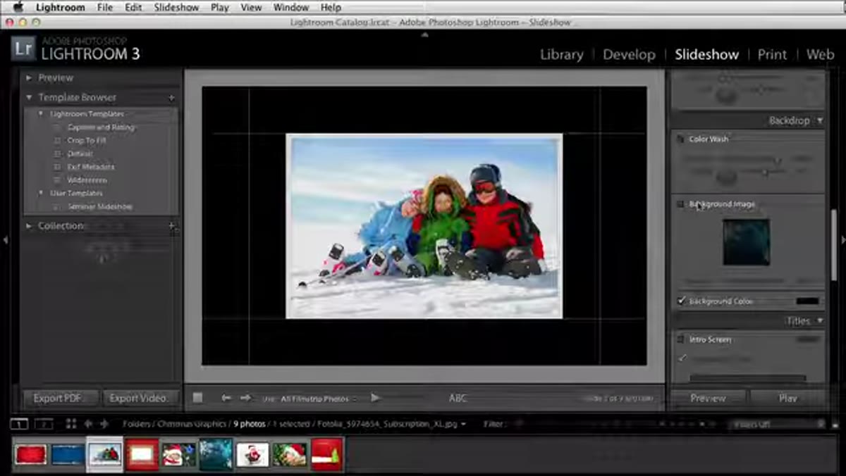Dragging background image into Background Image box in Backdrop panel