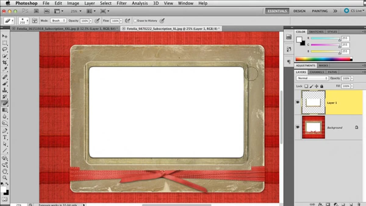 Eraser tool removing fringe pixels along layer edge in Photoshop