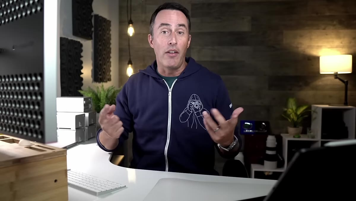 Matt discussing hard drive speed and catalog placement